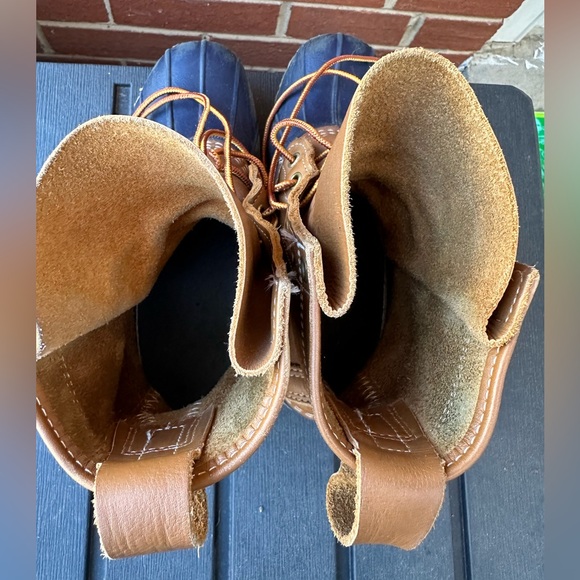 8” LL Bean Duck Boots size 6 M Unlined - Picture 4 of 5